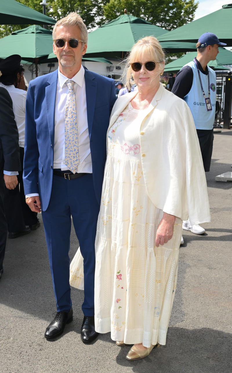 Peter Salmon and Sarah Lancashire Cate Blanchett, Rebel Wilson, Alexander Armstrong, Richard E. Grant, Judy Murray, Princess Beatrice, Eddie and Hannah Redmayne, Eddie Redmayne, David Beckham, Dame Joanna Lumley, Princess Beatrice of York and Sarah Ferguson, Duchess of York, Omari Douglas, Jackie Stewart, Sir Trevor McDonald, Kimberly Wyatt, Lord Frederick Windsor, Peter Salmon and Sarah Lancashire, Lady Gabriella Kingston, Isla Fisher, Laura Whitmore, Jessica Alba and her daughter Honor Warren, Denise Lewis, Maria Sharapova, Miquita Oliver, Angellica Bell, Angela Scanlon, Chris O'Dowd and Dawn O' Porter, Richard Osman and his wife Ingrid, Rochelle and Marvin Humes, Cliff Richard