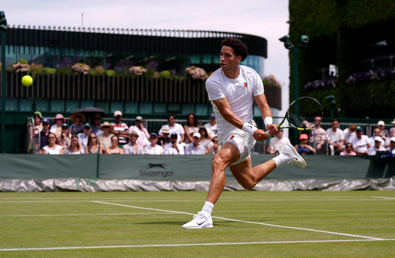 Wimbledon day 2 live, Jannik Sinner breaks, Krejcikova breaks early in second set, Britwatch, Jannik Sinner takes second set, Defending champion a set away from going home, Barbora Krejcikova serves to stay in set, Sinner one game away from second set, Sinner in cruise control in the second set, GB's George Loffhagen off to a flyer, Alexandra Eala one game away from first set, Alexandra Eala takes lead on Centre Court, Jannik Sinner breaks in the second set, Alexandra Eala breaks defending champion straight back, Jannik Sinner holds, Barbora Krejcikova begins title defence on Centre Court, Jannik Sinner takes the first set, Wimbledon day two live, Jannik Sinner a game way from first set, Wimbledon day two live, Wimbledon day two live, Jannik Sinner on serve early on, Wimbledon day two live, Game, set and match! Heather Watson ousted in first round, Jannik Sinner holds serve to start, Heather Watson in dire situation against Clara Tauson, Wimbledon day two live, Britain's Johannus Monday eliminated by Tommy Paul, Wimbledon day two live, Wimbledon day two live, Heather Watson drops second set as Clara Tauson tie goes the distance, Wimbledon day two live, Heather Watson races to first set!