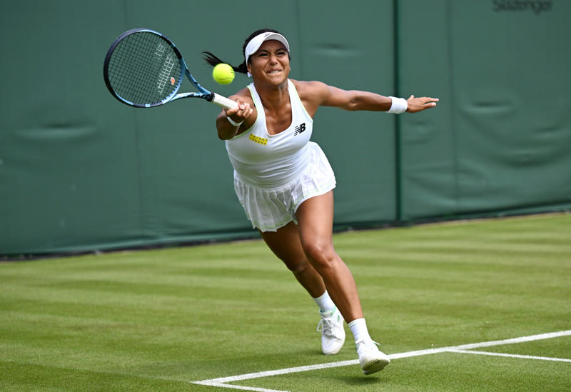 Wimbledon day 2 live, Jannik Sinner breaks, Krejcikova breaks early in second set, Britwatch, Jannik Sinner takes second set, Defending champion a set away from going home, Barbora Krejcikova serves to stay in set, Sinner one game away from second set, Sinner in cruise control in the second set, GB's George Loffhagen off to a flyer, Alexandra Eala one game away from first set, Alexandra Eala takes lead on Centre Court, Jannik Sinner breaks in the second set, Alexandra Eala breaks defending champion straight back, Jannik Sinner holds, Barbora Krejcikova begins title defence on Centre Court, Jannik Sinner takes the first set, Wimbledon day two live, Jannik Sinner a game way from first set, Wimbledon day two live, Wimbledon day two live, Jannik Sinner on serve early on, Wimbledon day two live, Game, set and match! Heather Watson ousted in first round, Jannik Sinner holds serve to start, Heather Watson in dire situation against Clara Tauson, Wimbledon day two live, Britain's Johannus Monday eliminated by Tommy Paul, Wimbledon day two live, Wimbledon day two live, Heather Watson drops second set as Clara Tauson tie goes the distance, Wimbledon day two live, Heather Watson races to first set!