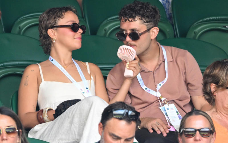 Raff Law and Rosa Ramirez Leslie Mann, Jordyn Blum and Dave Grohl, Dominic Cooper, Wimbledon spectators, Tom Daley, Guests on day three Wimbledon, Graeme Le Saux, Wimbledon guest with umbrella, Guests at Wimbledon, Sheila Hodgson and Roy Hodgson, Cate Blanchett and June Blanchett, Cate Blanchett, Rebel Wilson, Russell Crowe, Alexander Armstrong, Richard E. Grant, Jason Isaacs, Novak Djokovic poses with fans, Judy Murray, Mathew Horne, Princess Beatrice, Eddie and Hannah Redmayne, Eddie Redmayne, David Beckham, David Beckham Gareth Southgate, Dame Joanna Lumley, Princess Beatrice of York and Sarah Ferguson, Duchess of York, Katherine Waterston, Omari Douglas, Jackie Stewart, Sir Trevor McDonald, Clara Amfo, Lord Frederick Windsor, Peter Salmon and Sarah Lancashire, Kimberly Wyatt, Lady Gabriella Kingston, Raff Law and Rosa Ramirez, Isla Fisher, Laura Whitmore, Jessica Alba and her daughter Honor Warren, Denise Lewis, Maria Sharapova, Miquita Oliver, Angellica Bell, Angela Scanlon, Chris O'Dowd and Dawn O' Porter, Jade Holland Cooper, Richard Osman and his wife Ingrid, Rochelle and Marvin Humes, Cliff Richard