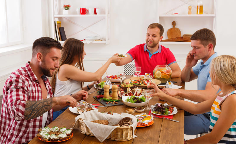 Wait for Everyone to Be Served, Keep Your Napkin on Your Lap, No Phones or Electronics, Use Your Inside Voice, No Discussing Money at the Table, Say Grace Before Eating, Use Proper Utensils for Each Food, Children Speak When Spoken To, Keep Hands Visible on the Table, When Tradition Meets Reality