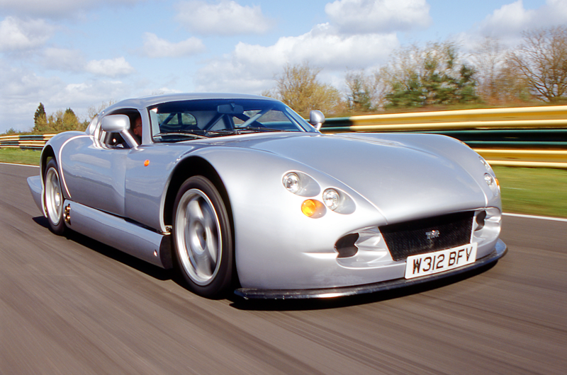 8. TVR Cerbera Speed 12 1. Bugatti EB110, 2. Jaguar XJ13, 3. Lamborghini 350GT, 4. Aston Martin DB7 V12, 5. Lagonda V12, 6. McLaren F1, 7. Auto Union D-type, 8. TVR Cerbera Speed 12, 9. BMW 850CSi, 10. Ferrari 125 S, 11. Jaguar XJ12, 12. Mercedes-Benz CLK GTR, 13. Ferrari 410 Superamerica, 14. Packard Twin-Six, 15. Lamborghini Miura, 16. Campbell-Railton Blue Bird, 17. Ferrari F50, 18. Yamaha OX99-11, 19. Jaguar XJ220, 20. Rolls-Royce Phantom III, 21. Jaguar XJR-15
