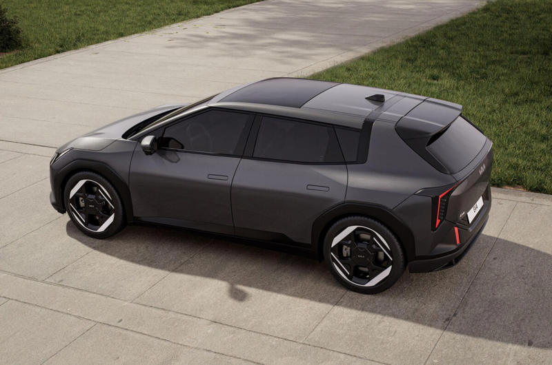 Kia has revealed the production design for its Volkswagen ID 3-rivalling EV4, ahead of a launch later this year.