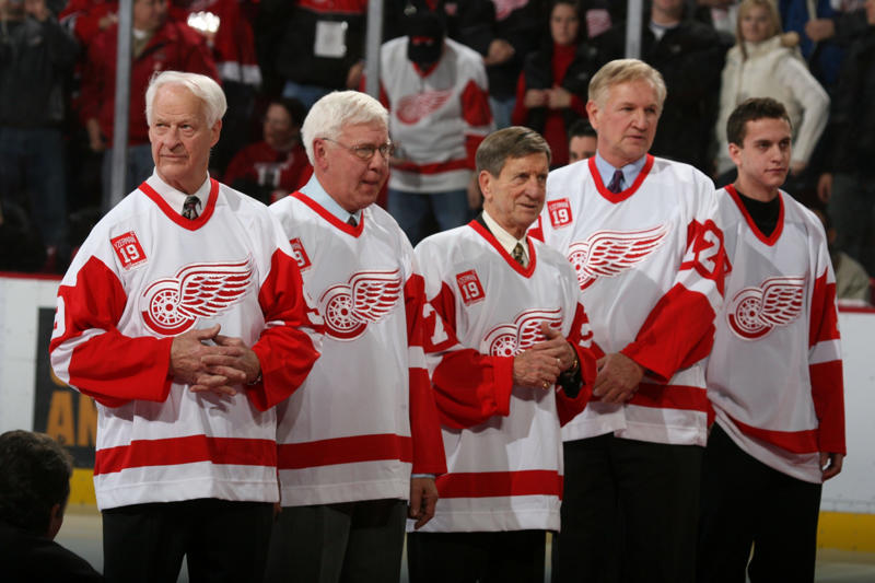 Early success, then an iron career, From Thunder Bay to the Motor City, What's in a name?, Retooling the Production Line, The end of a dynasty, A dimming light in Detroit, The numbers don't lie, Behind the numbers, The age of the "Dead Wings", Finally, in the rafters ... and in bronze