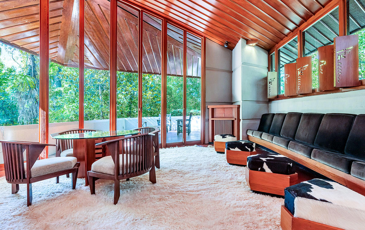 Frank Lloyd Wright's Fountainhead House in Photos