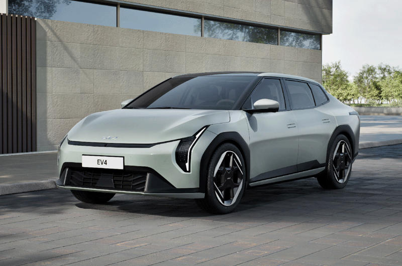 Striking Kia EV4 hatchback and saloon revealed - the coolest Kia yet?