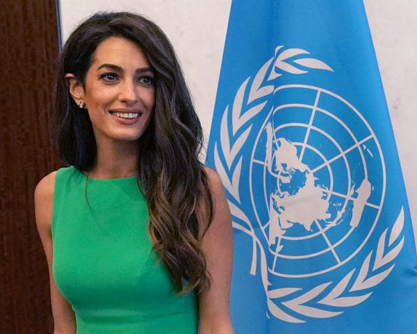 She was born in Lebanon and raised in England., She has three siblings., She’s a respected human rights lawyer., She’s a mom of twins., She uses her platform to spotlight global issues.
