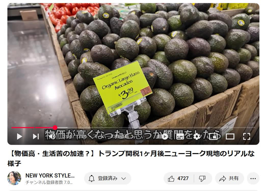 決して対岸の火事ではない…日本人ユーチューバーに聞く「NYのリアル」 , トランプ政権下で増える「倒産・解雇」, セルフレジでの不正が多発…物価高が直撃する生活, コロナ給付金が招いた生活苦, 「節約」や「投資情報」を配信するインフルエンサーが人気に…困窮支援制度はあるが「自分で探す」のが基本, それでもニューヨークに人が集まる理由
