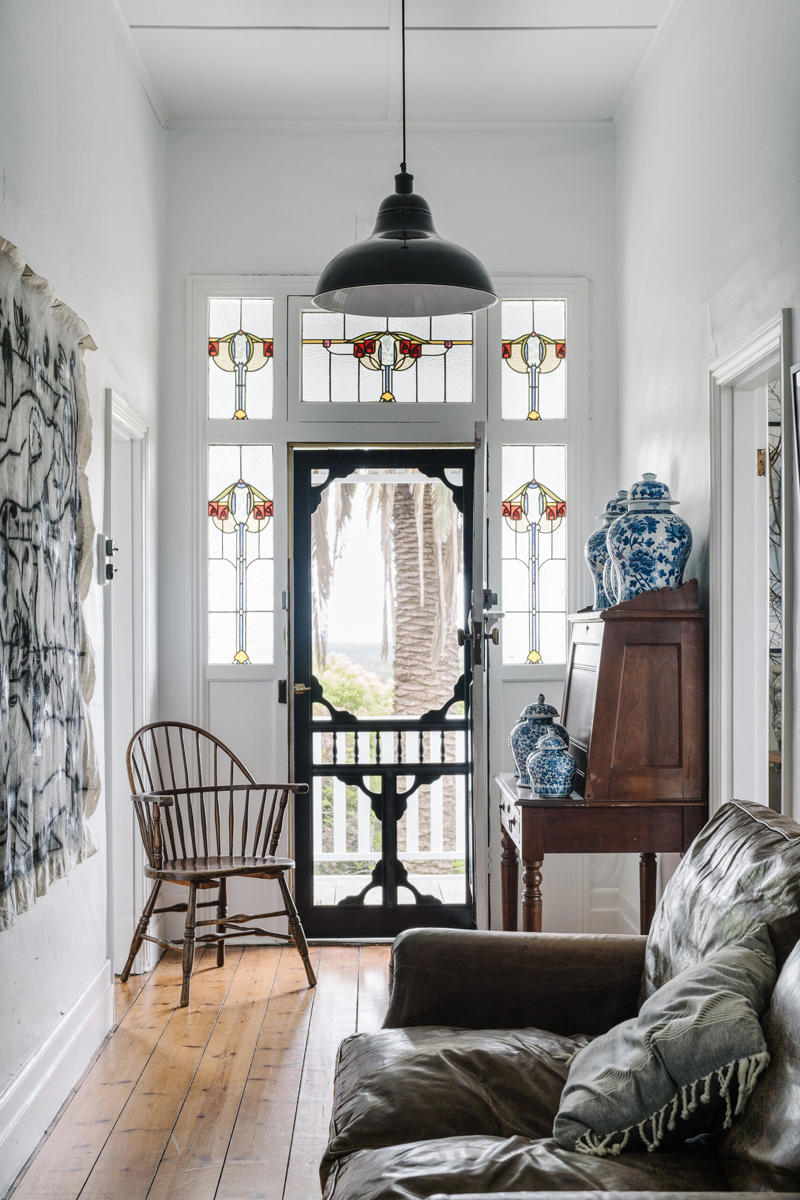 27 charming country home entryway ideas,      Wrought metal screen   ,      Light and bright   ,      Vintage art   ,      Pink door   ,      Cosy seating   ,      Hats off   ,      Antique church pew   ,      Hand-painted windows   ,      Rattan lamp shade   ,      Glass corridors   ,      Light-filled   ,      Gallery wall   ,      Soaring ceilings   ,      Weatherboard walls   ,      Checkerboard   ,      French doors   ,      Mudroom entrance   ,      Symmetrical plantings   ,      Built-in bench seat   ,      Statement runner   ,      Antique pieces   ,      Leadlight windows   ,      Small study nook   ,      Dark herringbone tiles   ,      All white   ,      Yellow door   ,      Dark timber joinery   