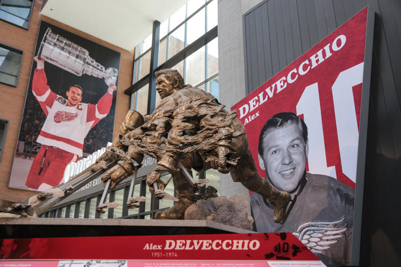 Early success, then an iron career, From Thunder Bay to the Motor City, What's in a name?, Retooling the Production Line, The end of a dynasty, A dimming light in Detroit, The numbers don't lie, Behind the numbers, The age of the "Dead Wings", Finally, in the rafters ... and in bronze