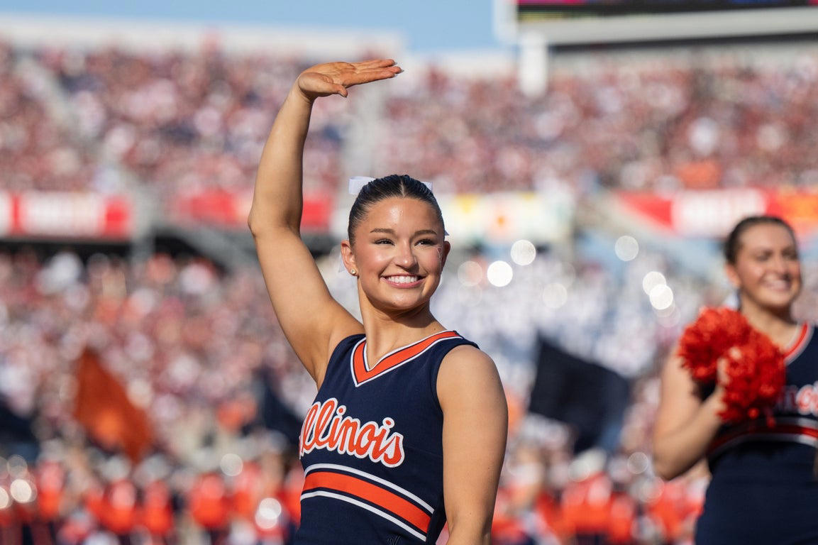 Fantastic cheerleader photos from the 2025 college football playoffs
