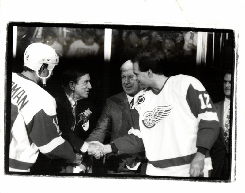 Early success, then an iron career, From Thunder Bay to the Motor City, What's in a name?, Retooling the Production Line, The end of a dynasty, A dimming light in Detroit, The numbers don't lie, Behind the numbers, The age of the "Dead Wings", Finally, in the rafters ... and in bronze