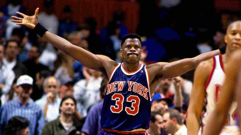 Atlanta Hawks – Dominique Wilkins, Boston Celtics – Bill Russell, Brooklyn Nets – Jason Kidd, Charlotte Hornets – Kemba Walker, Chicago Bulls – Michael Jordan, Cleveland Cavaliers – LeBron James, Detroit Pistons – Isiah Thomas, Indiana Pacers – Reggie Miller, Miami Heat – Dwyane Wade, Milwaukee Bucks – Kareem Abdul-Jabbar, New York Knicks – Patrick Ewing, Orlando Magic – Dwight Howard, Philadelphia 76ers – Julius Erving, Toronto Raptors – Kyle Lowry, Washington Wizards – Wes Unseld, Dallas Mavericks – Dirk Nowitzki, Denver Nuggets – Nikola Jokić, Golden State Warriors – Stephen Curry, Houston Rockets – Hakeem Olajuwon, LA Clippers – Chris Paul, Los Angeles Lakers – Magic Johnson, Memphis Grizzlies – Marc Gasol, Minnesota Timberwolves – Kevin Garnett, New Orleans Pelicans – Anthony Davis, Oklahoma City Thunder – Kevin Durant, Phoenix Suns – Steve Nash, Portland Trail Blazers – Clyde Drexler, Sacramento Kings – Chris Webber, San Antonio Spurs – Tim Duncan, Utah Jazz – Karl Malone