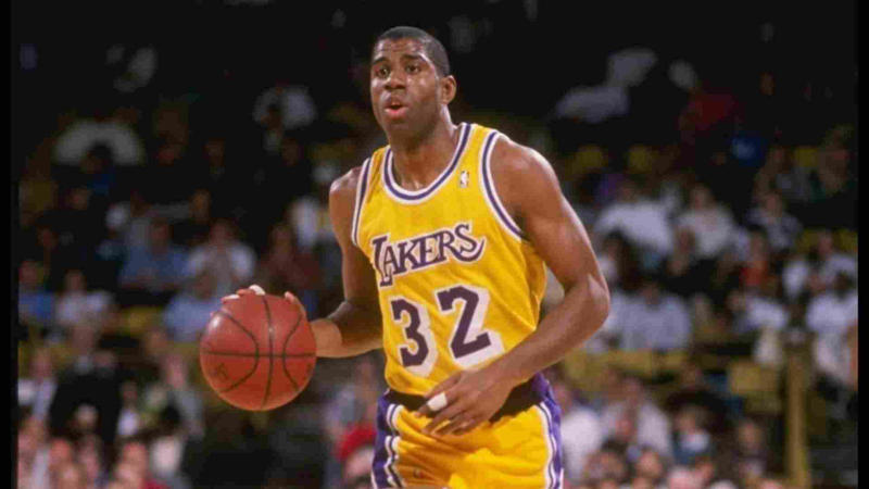 Atlanta Hawks – Dominique Wilkins, Boston Celtics – Bill Russell, Brooklyn Nets – Jason Kidd, Charlotte Hornets – Kemba Walker, Chicago Bulls – Michael Jordan, Cleveland Cavaliers – LeBron James, Detroit Pistons – Isiah Thomas, Indiana Pacers – Reggie Miller, Miami Heat – Dwyane Wade, Milwaukee Bucks – Kareem Abdul-Jabbar, New York Knicks – Patrick Ewing, Orlando Magic – Dwight Howard, Philadelphia 76ers – Julius Erving, Toronto Raptors – Kyle Lowry, Washington Wizards – Wes Unseld, Dallas Mavericks – Dirk Nowitzki, Denver Nuggets – Nikola Jokić, Golden State Warriors – Stephen Curry, Houston Rockets – Hakeem Olajuwon, LA Clippers – Chris Paul, Los Angeles Lakers – Magic Johnson, Memphis Grizzlies – Marc Gasol, Minnesota Timberwolves – Kevin Garnett, New Orleans Pelicans – Anthony Davis, Oklahoma City Thunder – Kevin Durant, Phoenix Suns – Steve Nash, Portland Trail Blazers – Clyde Drexler, Sacramento Kings – Chris Webber, San Antonio Spurs – Tim Duncan, Utah Jazz – Karl Malone