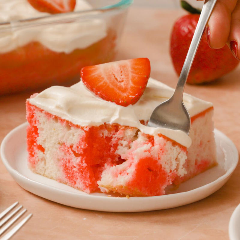 How To Make Jell-O Cake, Recipe Tips, Made This?, Ingredients, Directions