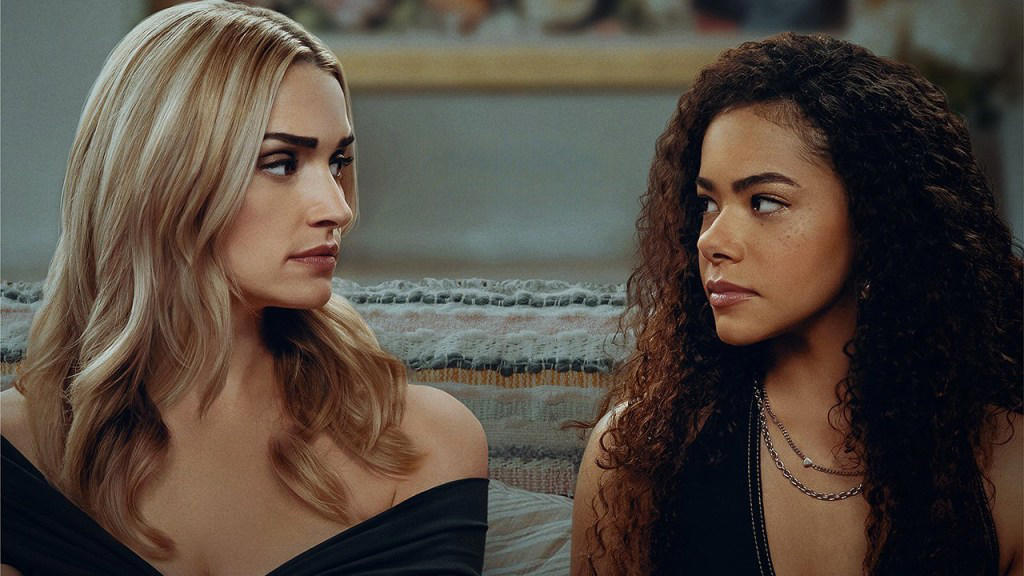 4. Ginny & Georgia: Season 3 - 4,800,000 views 10. Ms. Rachel: Season 1 - 2,100,000 views, 9. Sirens: Limited Series - 2,500,000 views, 8. Dept. Q: Season 1 - 2,600,000 views, 7. Raw: 2025 - June 23 - 2,600,000 views, 6. AMERICA'S SWEETHEARTS: Dallas Cowboys Cheerleaders: Season 2 - 2,800,000 views, 5. Squid Game: Season 2 - 2,800,000 views, 4. Ginny & Georgia: Season 3 - 4,800,000 views, 3. Olympo: Season 1 - 6,900,000 views, 2. The Waterfront: Season 1 - 11,600,000 views, 1. Squid Game: Season 3 - 60,100,000 views