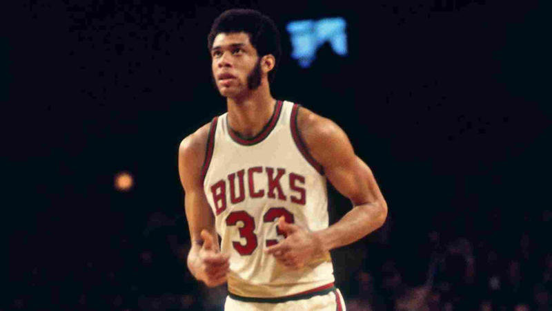 Atlanta Hawks – Dominique Wilkins, Boston Celtics – Bill Russell, Brooklyn Nets – Jason Kidd, Charlotte Hornets – Kemba Walker, Chicago Bulls – Michael Jordan, Cleveland Cavaliers – LeBron James, Detroit Pistons – Isiah Thomas, Indiana Pacers – Reggie Miller, Miami Heat – Dwyane Wade, Milwaukee Bucks – Kareem Abdul-Jabbar, New York Knicks – Patrick Ewing, Orlando Magic – Dwight Howard, Philadelphia 76ers – Julius Erving, Toronto Raptors – Kyle Lowry, Washington Wizards – Wes Unseld, Dallas Mavericks – Dirk Nowitzki, Denver Nuggets – Nikola Jokić, Golden State Warriors – Stephen Curry, Houston Rockets – Hakeem Olajuwon, LA Clippers – Chris Paul, Los Angeles Lakers – Magic Johnson, Memphis Grizzlies – Marc Gasol, Minnesota Timberwolves – Kevin Garnett, New Orleans Pelicans – Anthony Davis, Oklahoma City Thunder – Kevin Durant, Phoenix Suns – Steve Nash, Portland Trail Blazers – Clyde Drexler, Sacramento Kings – Chris Webber, San Antonio Spurs – Tim Duncan, Utah Jazz – Karl Malone