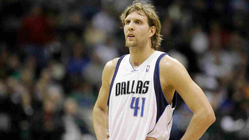 Atlanta Hawks – Dominique Wilkins, Boston Celtics – Bill Russell, Brooklyn Nets – Jason Kidd, Charlotte Hornets – Kemba Walker, Chicago Bulls – Michael Jordan, Cleveland Cavaliers – LeBron James, Detroit Pistons – Isiah Thomas, Indiana Pacers – Reggie Miller, Miami Heat – Dwyane Wade, Milwaukee Bucks – Kareem Abdul-Jabbar, New York Knicks – Patrick Ewing, Orlando Magic – Dwight Howard, Philadelphia 76ers – Julius Erving, Toronto Raptors – Kyle Lowry, Washington Wizards – Wes Unseld, Dallas Mavericks – Dirk Nowitzki, Denver Nuggets – Nikola Jokić, Golden State Warriors – Stephen Curry, Houston Rockets – Hakeem Olajuwon, LA Clippers – Chris Paul, Los Angeles Lakers – Magic Johnson, Memphis Grizzlies – Marc Gasol, Minnesota Timberwolves – Kevin Garnett, New Orleans Pelicans – Anthony Davis, Oklahoma City Thunder – Kevin Durant, Phoenix Suns – Steve Nash, Portland Trail Blazers – Clyde Drexler, Sacramento Kings – Chris Webber, San Antonio Spurs – Tim Duncan, Utah Jazz – Karl Malone