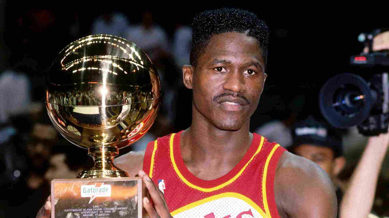 Atlanta Hawks – Dominique Wilkins, Boston Celtics – Bill Russell, Brooklyn Nets – Jason Kidd, Charlotte Hornets – Kemba Walker, Chicago Bulls – Michael Jordan, Cleveland Cavaliers – LeBron James, Detroit Pistons – Isiah Thomas, Indiana Pacers – Reggie Miller, Miami Heat – Dwyane Wade, Milwaukee Bucks – Kareem Abdul-Jabbar, New York Knicks – Patrick Ewing, Orlando Magic – Dwight Howard, Philadelphia 76ers – Julius Erving, Toronto Raptors – Kyle Lowry, Washington Wizards – Wes Unseld, Dallas Mavericks – Dirk Nowitzki, Denver Nuggets – Nikola Jokić, Golden State Warriors – Stephen Curry, Houston Rockets – Hakeem Olajuwon, LA Clippers – Chris Paul, Los Angeles Lakers – Magic Johnson, Memphis Grizzlies – Marc Gasol, Minnesota Timberwolves – Kevin Garnett, New Orleans Pelicans – Anthony Davis, Oklahoma City Thunder – Kevin Durant, Phoenix Suns – Steve Nash, Portland Trail Blazers – Clyde Drexler, Sacramento Kings – Chris Webber, San Antonio Spurs – Tim Duncan, Utah Jazz – Karl Malone