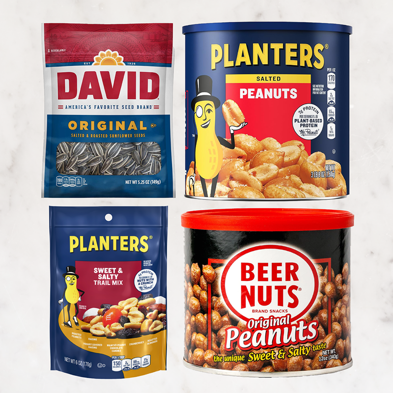 Snacks Worth Their Salt, Sugar-Rush Hour, Chosen Chips, Perfect Confections, Fridge &amp; Freezer Finds, Satisfying Nuts &amp; Seeds