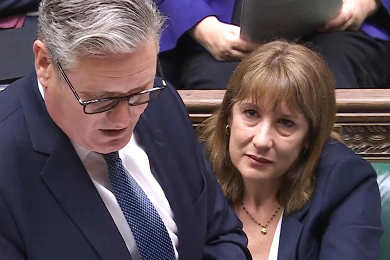 Key Points, Starmer refuses to rule out further tax hikes, ‘Oh, come on,’ Reeves mutters at question about 10-year plan, Now Reeves turns to laughter, Rachel Reeves sighs at Beth Rigby question, Starmer says NHS reform is ‘about fairness’, Starmer credits Reeves’ decisions for record NHS investment, Pictured | Starmer, Reeves and Streeting at launch of NHS 10-year plan, Watch live | Starmer joined by Reeves as Labour unveil 10-year NHS plan, Reeves says NHS plan is ‘good for nation’s health and finances’, Reeves returns the favour, Analysis: Rachel Reeves needed to be visible today, Keir Starmer chants ‘wahey’ as Reeves gets on stage, Reeves appears in public day after PMQs tears, Starmer set to feel the heat at NHS presser, Watch | Rachel Reeves is resilient and will bounce back, says Wes Streeting, Rayner promises ‘fundamental shift’ to cut local government bureaucracy, Reeves to flank Starmer in show of unity, ‘Well-known’ figures want to join Reform UK cabinet, Farage claims, Watch | Starmer admits to 'tough' few days as PM addresses Reeves crying, Labour sees biggest first-year poll drop for governing party since 1990s, Governemnt bonds rally after Starmer backs Reeves, Reeves' tears were 'purely personal', Starmer says, Starmer refuses to say if watered-down welfare reforms will save money, Starmer says NHS must ‘reform to survive’ despite progress on waiting lists, Streeting sets out 10-year NHS plan, Streeting launches staunch defence of his ally the chancellor, ‘Of course Rachel Reeves will be chancellor at election,’ Streeting promises, Analysis: Starmer hints at lessons to be learned after welfare debacle, ‘We are all human beings,’ Streeting declares in defence of Reeves, PM admits he 'didn't get process right' in handling welfare reforms, Mel Stride uneasy about Jenrick's public outburst against Reeves, Angela Rayner reveals why she’d never want to be prime minister, Watching Rachel Reeves crying in the Commons was quietly devastating, New NHS plan will ‘fundamentally rewire’ health service – Keir Starmer, Starmer insists Rachel Reeves doing 'excellent job', Corbyn warns of 'chilling effect' of proscribing Palestine Action a terror group, House of Lords votes to block expulsion of hereditary peers, Zarah Sultana calls move to proscribe Palestine Action 'grotesque', Four people arrested after Palestine Action demonstration, House of Lords back move to block expulsion hereditary peers, What has happened in the Commons today?, Former soldier decries move to proscribe Palestine Action, It’s hard to see how Rachel Reeves can survive, Watch: Zarah Sultana compares Starmer’s defence of activists, Move to proscribe Palestine Action as a terror group supported by Commons