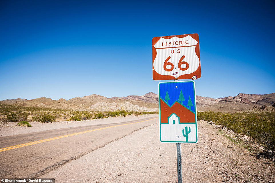 1. Route 66, USA 5. North Coast 500, Scotland, 4. Blue Ridge Parkway, USA, 3. Great Ocean Road, Australia, 2. Wild Atlantic Way, Ireland, 1. Route 66, USA