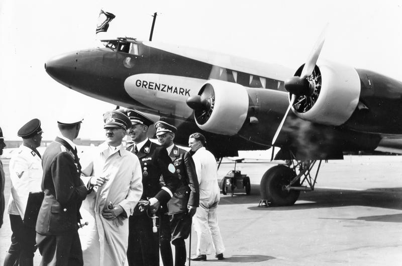 10: Focke-Wulf Fw 200 Condor 11: Boeing 747, 10: Focke-Wulf Fw 200 Condor, 9: Douglas C-47/DC-3, 8: Airbus A330 MRTT, 7: Boeing 737, 6: de Havilland Comet/Nimrod, 5: HFB 320 Hansa, 4: Sud Aviation SE 210 Caravelle, 3: Lockheed Constellation, 2: Vickers VC10, 1: Tupolev Tu-116