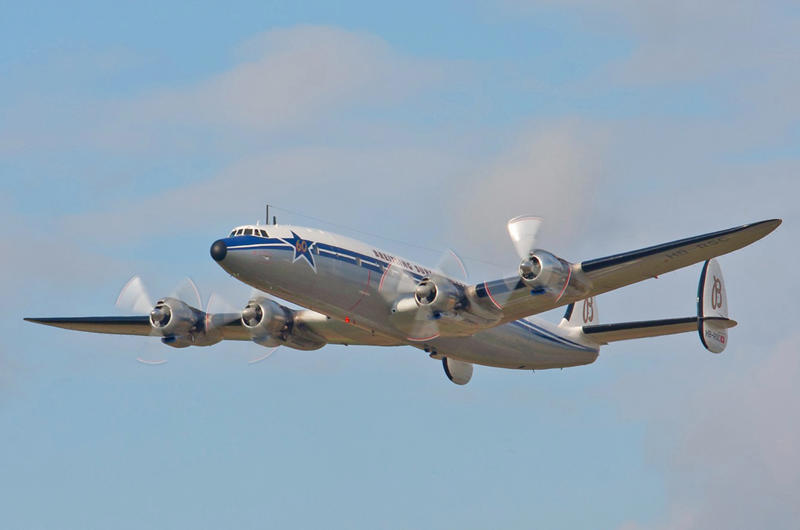 3: Lockheed Constellation 11: Boeing 747, 10: Focke-Wulf Fw 200 Condor, 9: Douglas C-47/DC-3, 8: Airbus A330 MRTT, 7: Boeing 737, 6: de Havilland Comet/Nimrod, 5: HFB 320 Hansa, 4: Sud Aviation SE 210 Caravelle, 3: Lockheed Constellation, 2: Vickers VC10, 1: Tupolev Tu-116