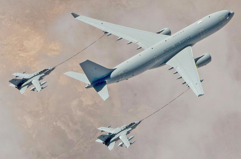 8: Airbus A330 MRTT 11: Boeing 747, 10: Focke-Wulf Fw 200 Condor, 9: Douglas C-47/DC-3, 8: Airbus A330 MRTT, 7: Boeing 737, 6: de Havilland Comet/Nimrod, 5: HFB 320 Hansa, 4: Sud Aviation SE 210 Caravelle, 3: Lockheed Constellation, 2: Vickers VC10, 1: Tupolev Tu-116