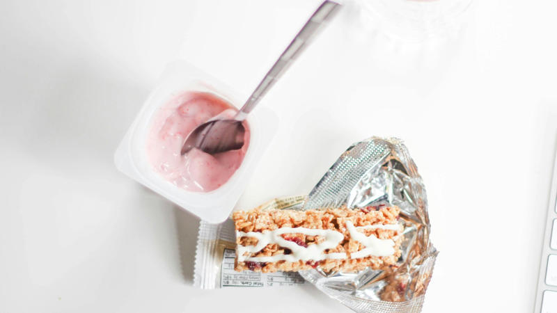 1. Sweetened Yogurt 1. Sweetened Yogurt, 2. Instant Noodles, 3. Processed Meats, 5. Alcohol, 6. Processed Snacks, 7. Canned Fruit, 8. Canned Soup, 9. Frozen Pizza, 10. Instant Oatmeal, 11. White Bread, 12. Processed Cheese, 13. Fried Foods, 14. Sugary Breakfast Cereals, 15. Charcoaled or Barbecued Meat, 16. Processed Baked Goods, 17. Energy Drinks, 18. Bottled Salad Dressing, 19. Bottled Marinades & Sauces, 20. Sweets