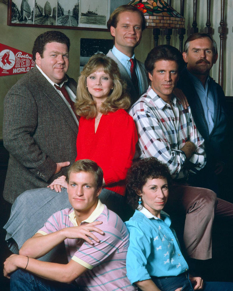 "Dragnet", "Sanford and Son", "Gilligan's Island", "The Cosby Show", "Mad About You", "Bewitched", "All in the Family", "Happy Days", "Family Ties", "Three's Company", "The Fresh Prince of Bel-Air", "The Wonder Years", "The Addams Family", "Full House", "The Andy Griffith Show", "The Nanny", "Cheers", "Friends"