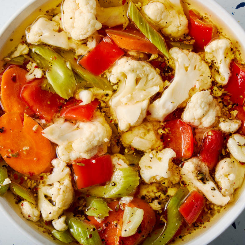What Is Giardiniera?, How To Make Giardiniera, Recipe Tips, Made This?, Ingredients, Directions
