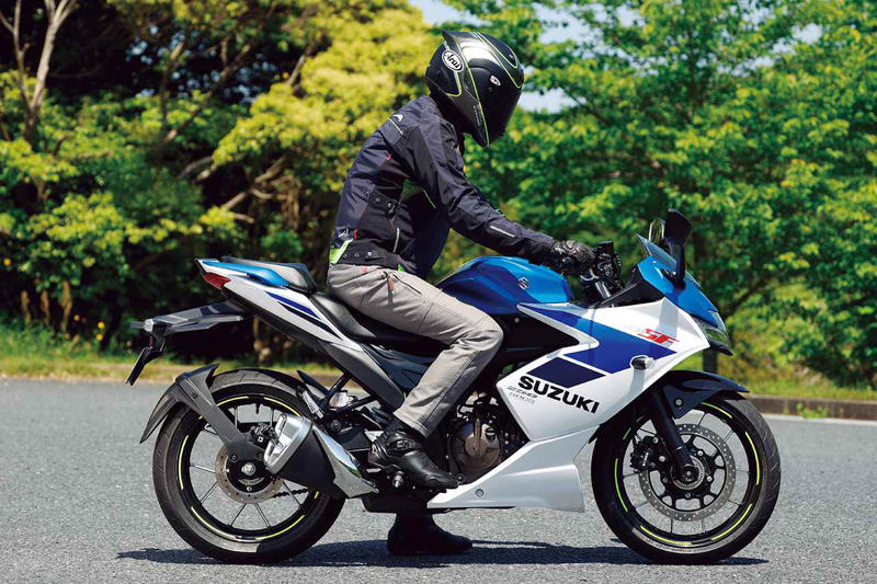 スズキ「ジクサーSF250」インプレ（太田安治）, スズキ「ジクサーSF250」カラー・人気投票, スズキ「ジクサーSF250」ライディングポジション・足つき性, スズキ「ジクサーSF250」各部装備・ディテール解説, スズキ「ジクサーSF250」主なスペック・燃費・製造国・価格