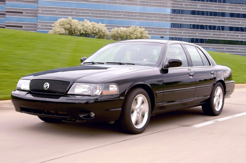 Mercury Marauder (2003) We don’t need to tell you the Audi R8 is quick., Sunbeam Tiger (1964) - £50,000, Mercedes-Benz 300 SEL 6.3 (1968) - £80,000, Triumph Dolomite Sprint (1973) - £15,000, Mercedes-Benz 450 SEL 6.9 (1975) - £20,000, BMW M5 E28 (1985) - £50,000, Ford Sierra Sapphire RS Cosworth (1988) - £20,000, Lancia Thema 8.32 (1986) - £15,000, Mercedes-Benz 500E (1990) - £20,000, Vauxhall Carlton 3000 GSi 24v (1990) - £5000, Volvo 850 T5-R (1994) - £10,000, Volkswagen Passat W8 (2001) - £4000, Rover 75 V8 (2004) - £25,000, Subaru Legacy 3.0R Spec B (2004) - £4000, Volkswagen Phaeton W12 (2004) - £10,000, Audi S6 V10 (2006) - £7000, Volvo S80 V8 (2006) - £6000, Volkswagen Passat R36 (2008) - £10,000, Brabus EV12 (2009), Infiniti Q50 hybrid (2013) - £18,000, Tesla Model S P100D (2016) - £50,000, BMW M550d (2017) - £20,000, Oldsmobile 88 (1949), Chrysler C-300 (1955), VolksVair (1960s), Pontiac Tempest LeMans GTO (1964), Shelby GLHS (1986), Dodge Caravan Turbo (1989), Ford Taurus SHO (1989), GMC Syclone (1991), Nissan Sentra SE-R (1991), Plymouth Sundance Duster (1992), Chevrolet Impala SS (1994), Buick Regal GS (1997), Mercury Marauder (2003), Jeep Grand Cherokee Trackhawk (2018)
