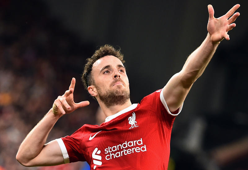 Key points, Jota's teammates pay tribute, Diogo Jota's career timeline, 'I will always remember your smile' says Darwin Nunez, Police confirm no other vehicles involved in crash, Pictured: Where Jota and Silva crashed in Spain, Rayner describes Jota's death as 'absolutely heartbreaking' as she visits Anfield, Local authorities issue statement on Jota and Silva's deaths, Liverpool LeBron James reacts to Jota's death, Watch: Starmer pays tribute to Jota after Liverpool player's death, Jota and brother's boyhood club pay tribute amid 'pain and disbelief', Steven Gerrard sends condolences to Jota's loved ones at 'incredibly sad time', Starmer pays tribute to Jota after ‘devastating’ news, Portuguese Football Federation statement in full after deaths of Jota and Silva, Jamie Carragher 'in state of shock' after Jota's death, Manchester United sends 'deepest condolences' to Jota's and brother's loved ones, Jota's former club Wolves 'heartbroken' at 'adored' player's death, Pictured: Liverpool fans pay tribute to Jota, Everyone at Everton 'deeply saddened' by deaths of Jota and brother, Pictured: Floral tributes to Jota laid at Anfield Stadium, Watch: Lisa Nandy pays tribute to Diogo in House of Commons, Mapped: Where Jota and his brother crashed in Spain, Livepool 'absolutely heartbroken' at Jota's death, Brothers' car caught fire due to burst tyre, initial investigations suggest, UEFA says European football community 'deeply saddened at Diogo Jota's tragic passing', Manchester City 'shocked and saddened' at Diogo Jota's death, ‘Devastated’ FA sends condolences to Jota’s loved ones and teammates, Liverpool FC 'devastated' at Diogo Jota’s death, Diogo Jota's heartbreaking final social media post on his wedding revealed, Carragher pays tribute to Jota, Jota recently married partner, Watch: Diogo Jota dies in car accident aged 28, FIFPRO 'deeply saddened' by deaths of Jota and brother, Sporting CP sends condolences, UK culture secretary pays tribute to Jota, No other vehicles involved in crash, FC Porto send condolences, Tributes come in for Jota, Gary Neville pays tribute to Jota, Spanish Guardia Civil statement, Jota married his partner 11 days ago, Portuguese Prime Minister says Jota death 'tragic', Portguese Football Federation confirm Jota death, Diogo Jota tragically passes away, Emergency services confirm car crash, Diogo Jota passes away in car accident aged 28