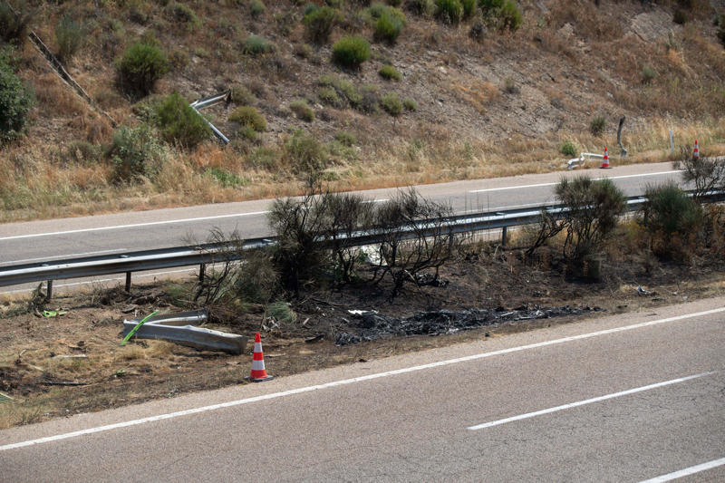 Key points, Jota's teammates pay tribute, Diogo Jota's career timeline, 'I will always remember your smile' says Darwin Nunez, Police confirm no other vehicles involved in crash, Pictured: Where Jota and Silva crashed in Spain, Rayner describes Jota's death as 'absolutely heartbreaking' as she visits Anfield, Local authorities issue statement on Jota and Silva's deaths, Liverpool LeBron James reacts to Jota's death, Watch: Starmer pays tribute to Jota after Liverpool player's death, Jota and brother's boyhood club pay tribute amid 'pain and disbelief', Steven Gerrard sends condolences to Jota's loved ones at 'incredibly sad time', Starmer pays tribute to Jota after ‘devastating’ news, Portuguese Football Federation statement in full after deaths of Jota and Silva, Jamie Carragher 'in state of shock' after Jota's death, Manchester United sends 'deepest condolences' to Jota's and brother's loved ones, Jota's former club Wolves 'heartbroken' at 'adored' player's death, Pictured: Liverpool fans pay tribute to Jota, Everyone at Everton 'deeply saddened' by deaths of Jota and brother, Pictured: Floral tributes to Jota laid at Anfield Stadium, Watch: Lisa Nandy pays tribute to Diogo in House of Commons, Mapped: Where Jota and his brother crashed in Spain, Livepool 'absolutely heartbroken' at Jota's death, Brothers' car caught fire due to burst tyre, initial investigations suggest, UEFA says European football community 'deeply saddened at Diogo Jota's tragic passing', Manchester City 'shocked and saddened' at Diogo Jota's death, ‘Devastated’ FA sends condolences to Jota’s loved ones and teammates, Liverpool FC 'devastated' at Diogo Jota’s death, Diogo Jota's heartbreaking final social media post on his wedding revealed, Carragher pays tribute to Jota, Jota recently married partner, Watch: Diogo Jota dies in car accident aged 28, FIFPRO 'deeply saddened' by deaths of Jota and brother, Sporting CP sends condolences, UK culture secretary pays tribute to Jota, No other vehicles involved in crash, FC Porto send condolences, Tributes come in for Jota, Gary Neville pays tribute to Jota, Spanish Guardia Civil statement, Jota married his partner 11 days ago, Portuguese Prime Minister says Jota death 'tragic', Portguese Football Federation confirm Jota death, Diogo Jota tragically passes away, Emergency services confirm car crash, Diogo Jota passes away in car accident aged 28