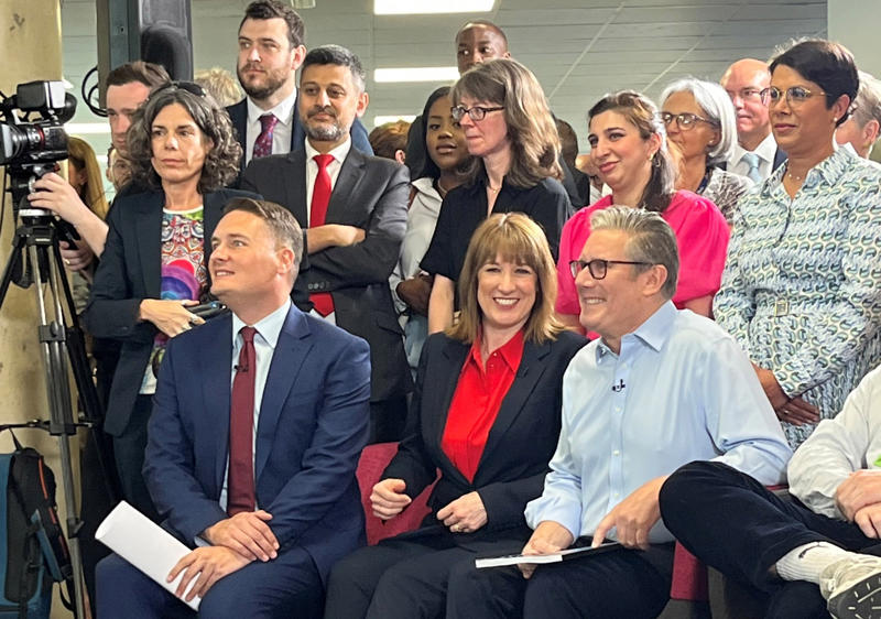 Key Points, Starmer refuses to rule out further tax hikes, ‘Oh, come on,’ Reeves mutters at question about 10-year plan, Now Reeves turns to laughter, Rachel Reeves sighs at Beth Rigby question, Starmer says NHS reform is ‘about fairness’, Starmer credits Reeves’ decisions for record NHS investment, Pictured | Starmer, Reeves and Streeting at launch of NHS 10-year plan, Watch live | Starmer joined by Reeves as Labour unveil 10-year NHS plan, Reeves says NHS plan is ‘good for nation’s health and finances’, Reeves returns the favour, Analysis: Rachel Reeves needed to be visible today, Keir Starmer chants ‘wahey’ as Reeves gets on stage, Reeves appears in public day after PMQs tears, Starmer set to feel the heat at NHS presser, Watch | Rachel Reeves is resilient and will bounce back, says Wes Streeting, Rayner promises ‘fundamental shift’ to cut local government bureaucracy, Reeves to flank Starmer in show of unity, ‘Well-known’ figures want to join Reform UK cabinet, Farage claims, Watch | Starmer admits to 'tough' few days as PM addresses Reeves crying, Labour sees biggest first-year poll drop for governing party since 1990s, Governemnt bonds rally after Starmer backs Reeves, Reeves' tears were 'purely personal', Starmer says, Starmer refuses to say if watered-down welfare reforms will save money, Starmer says NHS must ‘reform to survive’ despite progress on waiting lists, Streeting sets out 10-year NHS plan, Streeting launches staunch defence of his ally the chancellor, ‘Of course Rachel Reeves will be chancellor at election,’ Streeting promises, Analysis: Starmer hints at lessons to be learned after welfare debacle, ‘We are all human beings,’ Streeting declares in defence of Reeves, PM admits he 'didn't get process right' in handling welfare reforms, Mel Stride uneasy about Jenrick's public outburst against Reeves, Angela Rayner reveals why she’d never want to be prime minister, Watching Rachel Reeves crying in the Commons was quietly devastating, New NHS plan will ‘fundamentally rewire’ health service – Keir Starmer, Starmer insists Rachel Reeves doing 'excellent job', Corbyn warns of 'chilling effect' of proscribing Palestine Action a terror group, House of Lords votes to block expulsion of hereditary peers, Zarah Sultana calls move to proscribe Palestine Action 'grotesque', Four people arrested after Palestine Action demonstration, House of Lords back move to block expulsion hereditary peers, What has happened in the Commons today?, Former soldier decries move to proscribe Palestine Action, It’s hard to see how Rachel Reeves can survive, Watch: Zarah Sultana compares Starmer’s defence of activists, Move to proscribe Palestine Action as a terror group supported by Commons