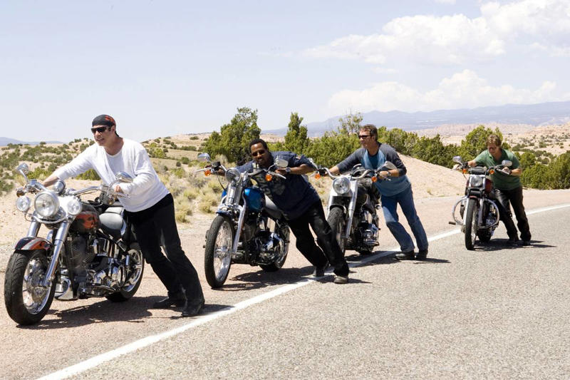 Beyond The Law (1993), Wild Hogs (2007), Devil's Angels (1967), Stone Cold (1991), Hells Angels On Wheels (1967), Every Which Way But Loose (1978), Hell Ride (2008), Roadside Prophets, Satan's Sadist, The Girls From Thunder Strip, Bury Me An Angel, Hell's Belles, The Born Losers (1967), The Loveless, The Hard Ride, Eye Of The Tiger, Easy Rider (1969), The Wild One (1953)