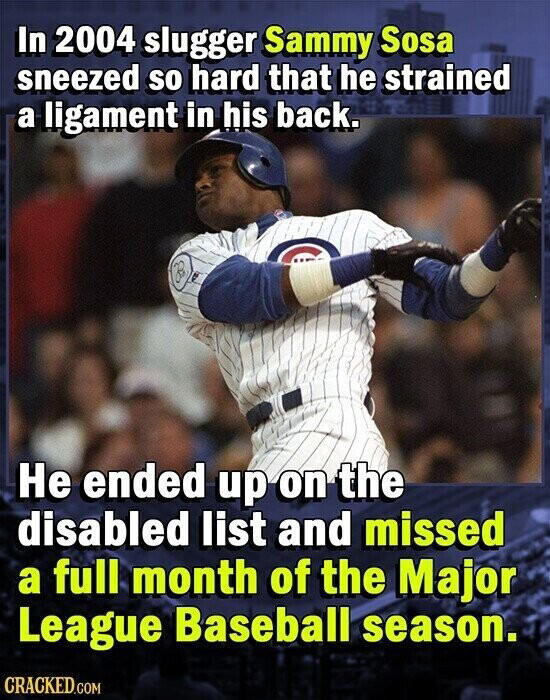 34. The Miracle Mets, 33. The 2012 Kings, 32. Villanova, 30. Buster Douglas, 29. Underdog Victories, 28. Underdog Patriots, 27. The World Cup, 26. Jets vs. The Colts, 25. John Daly, 24. Wilt Chamberlain, 23. The Celtics, 22. Nolan Ryan, 21. Jerry Rice, 20. Cal Ripken Jr., 19. Michael Phelps, 18. Champions, 17. UCONN, 16. Ricky Henderson, 15. Favre, 14. Gretzky, 13. Sammy Sosa, 12. Alan Wright, 11. Mark Cavendish, 10. Homer in the HoF, 9. The Miracle on Ice, 8. Underdogs, 7. Cam Neely, 6. Unbelievable Statistics, 5. The Rock, 4. Roy Oswalt, 3. Joel Zumaya, 2. Ryan Klesko