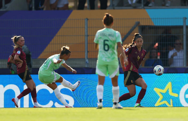 Euro 2025: Latest scores and updates, 'Thank you for everything Diogo Jota', FULL TIME! Spain 5-0 Portugal, GOAL! Spain 5-0 Portugal, Spain 4-0 Portugal, Spain 4-0 Portugal, Spain 4-0 Portugal, Spain 4-0 Portugal, Half time: Spain 4-0 Portugal, HALF TIME! Spain 4-0 Portugal, GOAAAAL! Spain 4-0 Portugal, GOOOAL! Spain 3-0 Portugal, Spain 2-0 Portugal, Spain 2-0 Portugal, Spain 2-0 Portugal, GOOOOOAL! Spain 2-0 Portugal, GOOOOOAL! Spain 1-0 Portugal, Spain v Portugal: Moment of silence for Diogo Jota, Spain v Portugal, Uefa confirm moment of silence before Euro 2025 games, Portugal fans pay tribute to Diogo Jota at Euro 2025 game, Spain vs Portugal: Team news as Aitana Bonmati on the bench, ‘They stole it from us’: How Spain can reclaim their moment, Lionesses 'shocked' by Diogo Jota's death, FULL TIME! Belgium 0-1 Italy, Belgium 0-1 Italy, Portuguese Football Federation's tribute to Diogo Jota, GOAL! Belgium 0-1 Italy, Portugal's Jessica Silva pays heartfelt tribute to Diogo Jota, Euro 2025: Tributes paid to Diogo Jota, Good evening