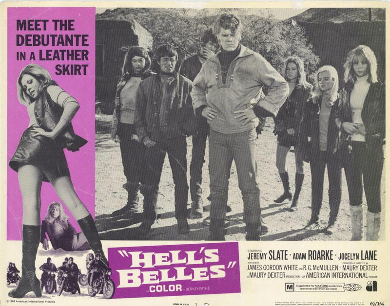 Beyond The Law (1993), Wild Hogs (2007), Devil's Angels (1967), Stone Cold (1991), Hells Angels On Wheels (1967), Every Which Way But Loose (1978), Hell Ride (2008), Roadside Prophets, Satan's Sadist, The Girls From Thunder Strip, Bury Me An Angel, Hell's Belles, The Born Losers (1967), The Loveless, The Hard Ride, Eye Of The Tiger, Easy Rider (1969), The Wild One (1953)