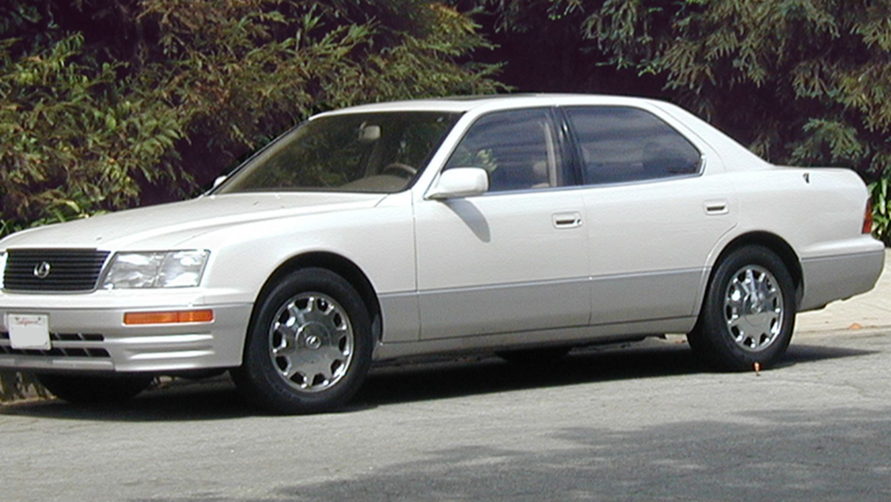 5. Lexus LS 400 1. Toyota Land Cruiser, 2. Honda Accord, 3. Toyota 4Runner, 4. Toyota Tacoma, 5. Lexus LS 400, 6. Subaru Outback, 7. Volvo 240, 8. Mercedes-Benz E-Class Diesel (W124), 9. Ford Crown Victoria, 10. Mazda MX-5 Miata, 11. Chevrolet Suburban, 12. Honda Civic, 13. Mercedes-Benz W123, 14. Honda CR-V, 15. Acura MDX, 16. Jeep Cherokee XJ, 17. Lexus GX 470, 18. Toyota Prius, 19. Nissan Frontier, 20. Chevrolet Silverado 1500