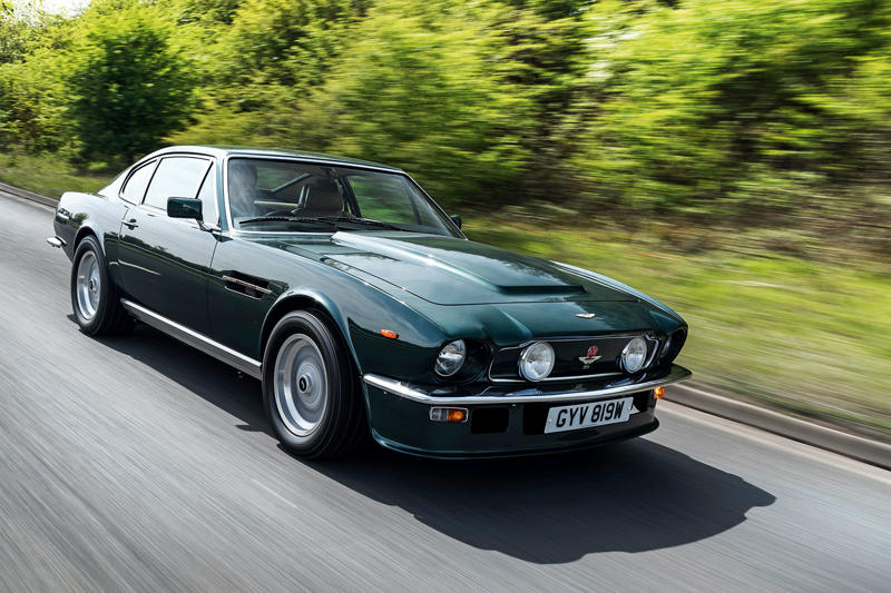 Aston Martin V8 Vantage The mighty V8 is falling., Aston Martin V8 Vantage, Bentley Arnage T, Cadillac CTS-V, Chevrolet Corvette, Daimler SP250, Dodge Challenger, Ferrari 355, Ford Mustang, Jaguar XJR, Jensen Interceptor, Lotus Esprit, McLaren P1, Mercedes-AMG C63, Morgan Plus 8, Porsche 928, Range Rover, Rolls-Royce Silver Shadow, Rover P5B, Toyota Land Cruiser, Vauxhall VXR8