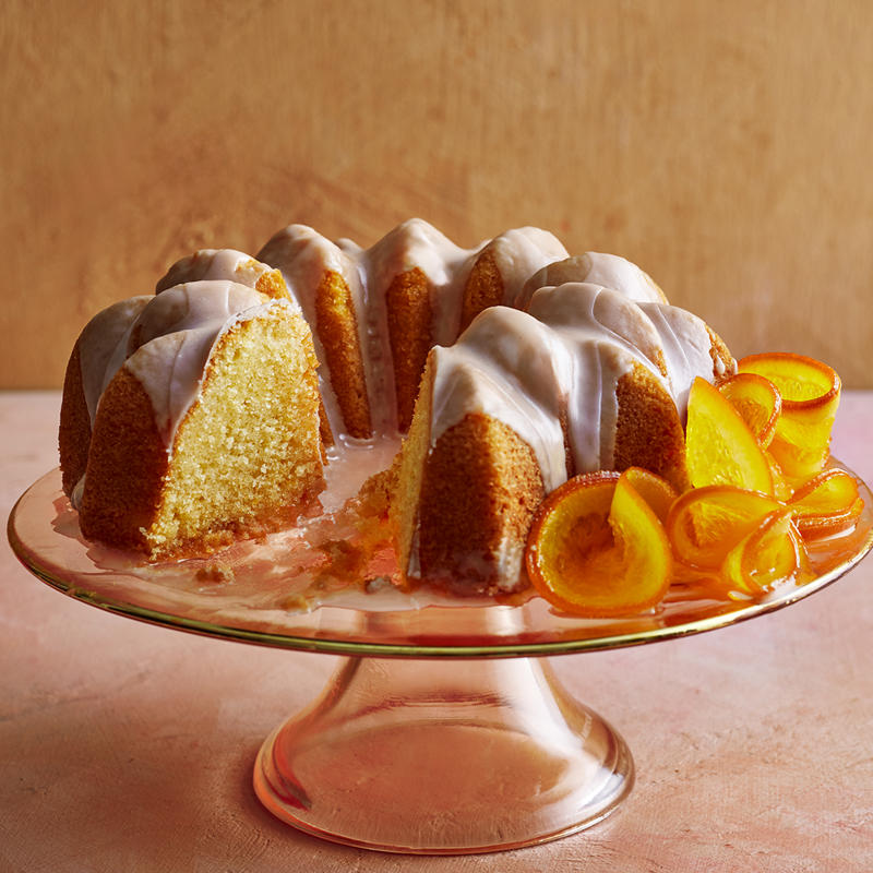Popular orange varieties for these recipes, Orange recipes to try, Julie Goodwin’s orange almond cake , Flourless orange & white chocolate cake , Double-crumbed pork cotoletta with radicchio & orange salad , Whole orange slice , Orange and blueberry syrup cake , Sugar-free rosemary, labne and orange tart , Hummingbird slice with orange icing , Dark chocolate and orange Christmas slice , Cherry coconut and orange cake , Sweet pea, cinnamon and orange cake , Confit duck & candied orange salad , Chocolate parfait with orange salad , Beetroot and orange salad , Pan-fried fish with radicchio and orange salad , Blood-orange glazed ham , Blood orange hazelnut cake , How to make a chocolate orange ‘tiger’ bundt cake , Green salad with red currants & orange dressing , Orange, poppy seed & olive oil mug cake , Maple, mustard and orange glazed ham , How to choose the best oranges for these recipes, How to remove wax from oranges, Should oranges be stored in or out of the fridge?, How to segment an orange