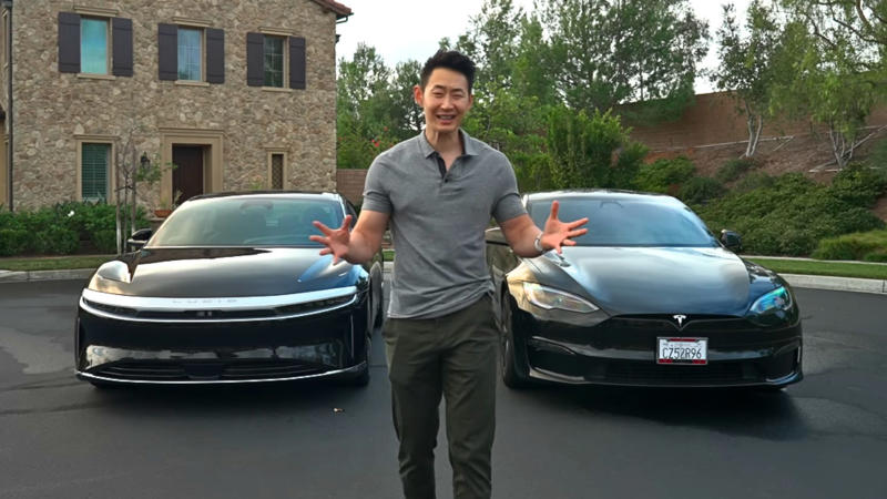 8. Tesla Vs. Lucid 1. BMW Vs. Mercedes-Benz, 2. Ford Vs. Chevrolet, 3. Ferrari Vs. Lamborghini, 4. Toyota Vs. Honda, 5. Subaru Vs. Mitsubishi, 6. Porsche Vs. Corvette, 7. Audi Vs. BMW, 8. Tesla Vs. Lucid, 9. Nissan Vs. Toyota, 10. Jeep Vs. Land Rover, 11. Dodge Vs. Ford, 12. Kia Vs. Hyundai, 13. Bugatti Vs. Koenigsegg, 14. Mazda Vs. Toyota, 15. Rolls-Royce Vs. Bentley, 16. Volkswagen Vs. Skoda, 17. Aston Martin Vs. McLaren, 18. BMW M Vs. AMG, 19. Rivian Vs. Tesla Cybertruck, 20. Citroën Vs. Fiat