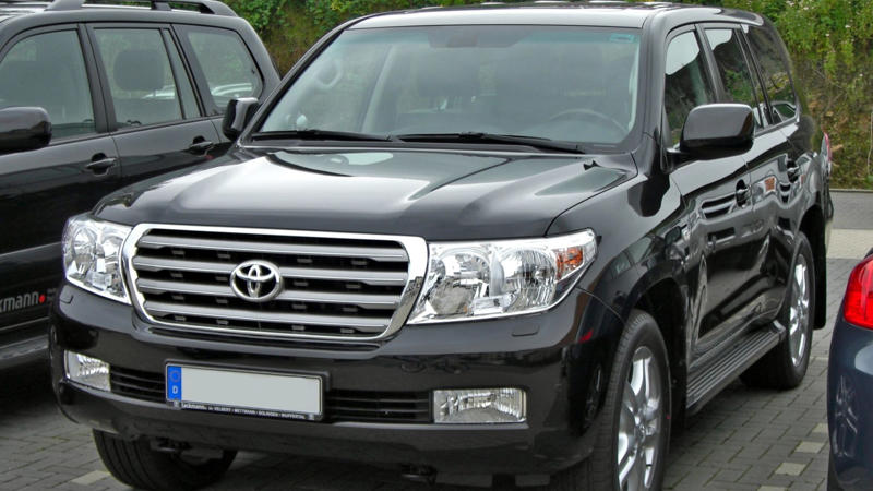 1. Toyota Land Cruiser 1. Toyota Land Cruiser, 2. Honda Accord, 3. Toyota 4Runner, 4. Toyota Tacoma, 5. Lexus LS 400, 6. Subaru Outback, 7. Volvo 240, 8. Mercedes-Benz E-Class Diesel (W124), 9. Ford Crown Victoria, 10. Mazda MX-5 Miata, 11. Chevrolet Suburban, 12. Honda Civic, 13. Mercedes-Benz W123, 14. Honda CR-V, 15. Acura MDX, 16. Jeep Cherokee XJ, 17. Lexus GX 470, 18. Toyota Prius, 19. Nissan Frontier, 20. Chevrolet Silverado 1500