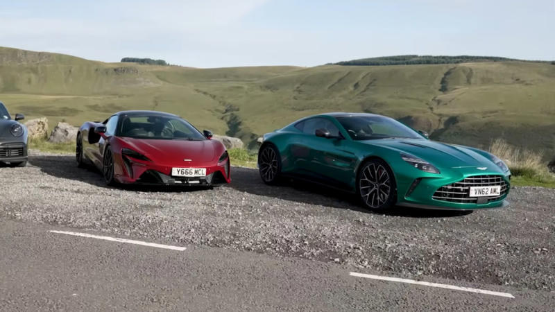 17. Aston Martin Vs. McLaren 1. BMW Vs. Mercedes-Benz, 2. Ford Vs. Chevrolet, 3. Ferrari Vs. Lamborghini, 4. Toyota Vs. Honda, 5. Subaru Vs. Mitsubishi, 6. Porsche Vs. Corvette, 7. Audi Vs. BMW, 8. Tesla Vs. Lucid, 9. Nissan Vs. Toyota, 10. Jeep Vs. Land Rover, 11. Dodge Vs. Ford, 12. Kia Vs. Hyundai, 13. Bugatti Vs. Koenigsegg, 14. Mazda Vs. Toyota, 15. Rolls-Royce Vs. Bentley, 16. Volkswagen Vs. Skoda, 17. Aston Martin Vs. McLaren, 18. BMW M Vs. AMG, 19. Rivian Vs. Tesla Cybertruck, 20. Citroën Vs. Fiat