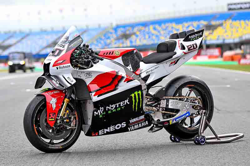 パオロ・パヴェジオ（Yamaha Motor Racing マネージング・ディレクター）, ファビオ・クアルタラロ選手（Monster Energy Yamaha MotoGP）, アレックス・リンス選手（Monster Energy Yamaha MotoGP）, パオロ・カンピノーティ（Prima Pramac Yamaha MotoGP チーム代表）, ジャック・ミラー選手（Prima Pramac Yamaha MotoGP）, ミゲール・オリベイラ選手（Prima Pramac Yamaha MotoGP）