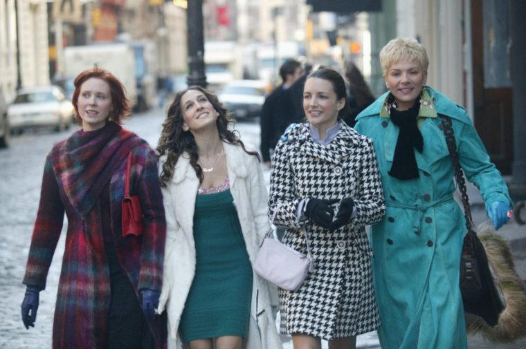 The Sopranos (1999 – 2007) , Spooks (2002 – 2011) , Gossip Girl (2006 – 2012) , Sex and the City (1999 – 2004) , Lost (2005 – 2010) , Gilmore Girls (2000 – 2007), Desperate Housewives (2005 – 2012) , Skins (2007 – 2013) , The Wire (2002 – 2008) , The West Wing (2001 – 2006) , Ugly Betty (2006 – 2010) , Breaking Bad (2008 – 2013) , Mad Men