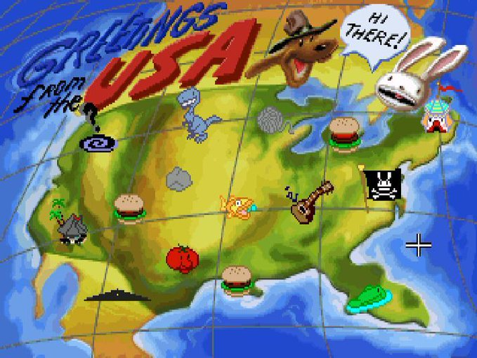 Sam & Max Hit the Road (1993) (Image 10 of 33) Lotus Organizer (1992) (Image 1 of 33), Lemmings (1991) (Image 2 of 33), Can anyone else hear this screenshot? (Image 4 of 33), Lancia Orca (1982) (Image 5 of 33), VAIO Space (1996) (Image 6 of 33), Hewlett Packard HP-01 Calculator Watch (1977) (Image 7 of 33), MSN Gaming Zone (2000) (Image 8 of 33), SimFarm (1993) (Image 9 of 33), Sam & Max Hit the Road (1993) (Image 10 of 33), Realistic 6-Disc CD Changer (1989) (Image 11 of 33), RCA Dimensia (1985) (Image 12 of 33), Windows Media Player: Professional skin (2001) (Image 13 of 33), Google (2003) (Image 14 of 33), Nokia 5110 (1998) (Image 15 of 33), The Logitech T-CD2-6F TrackMan (Image 16 of 33), Windows XP Control Panel (Image 17 of 33), MechWarrior 2 (1995) (Image 18 of 33), Marantz (1985) (Image 19 of 33), Mac OS had themes (Image 20 of 33), The most 90s mouse (Image 21 of 33), America Online (Image 22 of 33), Pipe Dream (Image 23 of 33), Apple prototype (1995), photo from Macworld (Image 24 of 33), Windows 98 Plus: Falling Leaves (Image 25 of 33), Netscape Destinations (1996) (Image 26 of 33), I miss LAN parties (Image 27 of 33), Sharp PC-E500, Pocket Computer (1989) (Image 28 of 33), FACOM G-150A from Japan (1987) (Image 29 of 33), This looks about right (Image 30 of 33), Yahoo! Games (Image 31 of 33), SparkNotes (2002) (Image 32 of 33), Windows 98 Setup (Image 33 of 33)